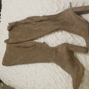 Steve Madden | Taupe Suede Thigh High Boots 10